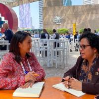 Vera Vargas en Mondiacult