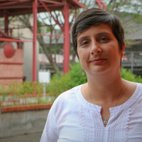 Artista escénica, gestora cultural y productora artística, Johanna Madrigal Araya en la nueva directora