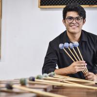 Sebastián Villalobos Ulloa, marimba