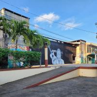 Fachada de la Casa de la Cultura de Santa Cruz 