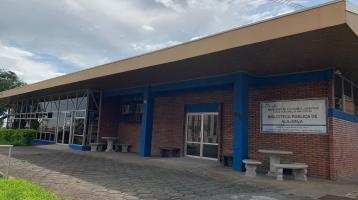 Imagen del edificio de la Biblioteca Pública de Alajuela