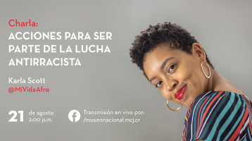 Charla: Acciones para ser parte de la lucha antirracista