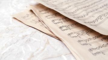 Notas musicales antiguas