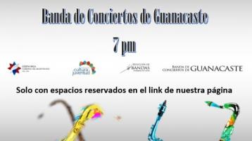 Concierto en Vivo: "Saxonendo" de Banda de Conciertos de Guanacaste