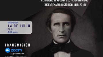 presentación del libro “El General José Joaquín Mora Porras, el insigne vencedor del filibusterismo”