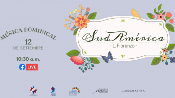 tarjeta con pájaro y flores