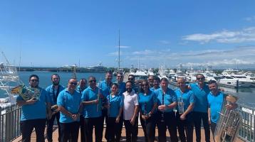 Foto del ensamble de la BCP en un puerto
