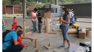 Viajemos al espacio- Cartón Challenge 1 Edición | Parque La Libertad