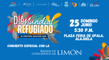 fondo azul con motivos de muchos colores