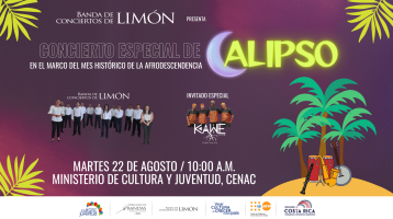 foto de la Banda de Limón y del grupo Kawe Calipso
