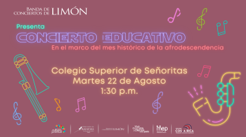 instrumentos de colores con fondo rosa