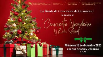 Árbol Navideño rodeado de muchos regalos con fondo rojo
