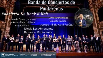 Banda de Conciertos de Puntarenas en el Teatro Nacional