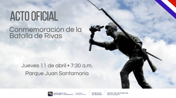 Foto de la estatua de Juan Santamaría 