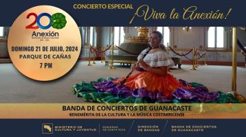 Concierto "Viva la Anexión" | Banda de Conciertos de Guanacaste