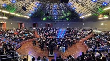 Foto de la Banda de Conciertos de Cartago en el Anfiteatro Municipal de Cartago