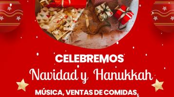 Bienvenida a la Navidad y celebración del Hanukkah sinem pavas