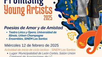 afiche concierto sinem los santos